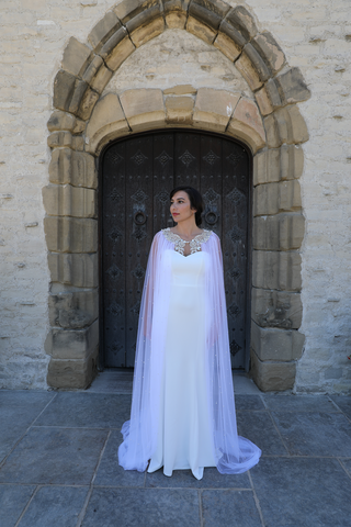 Bridal Long Cape