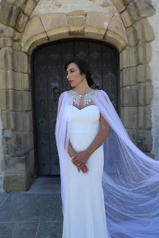 Bridal Long Cape