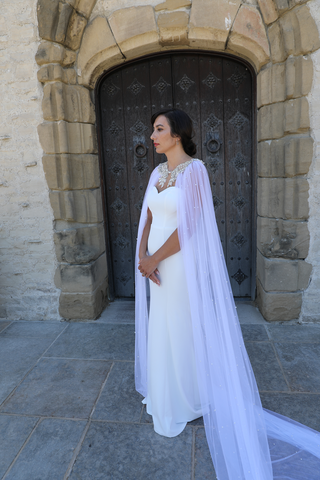 Bridal Long Cape