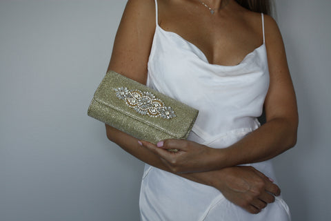 Gold Evening Clutch