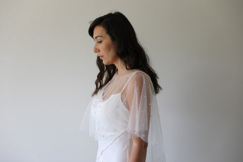 Bridal Pearl Capelet