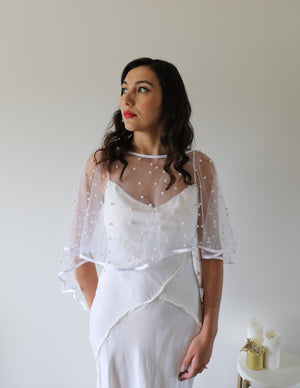 Bridal Pearl Capelet