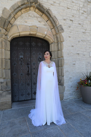 Bridal Long Cape