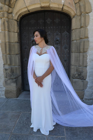 Bridal Long Cape