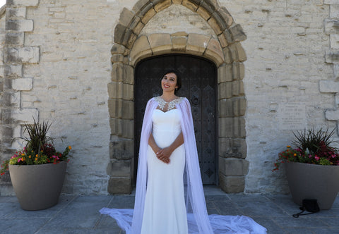 Bridal Long Cape