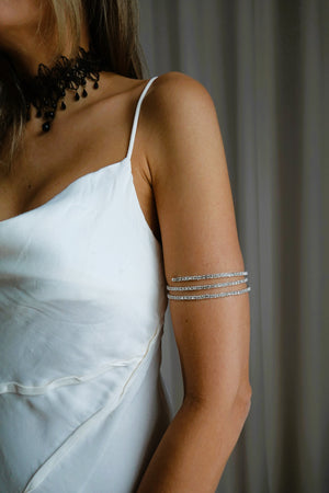 Rhinestone Arm Bracelet