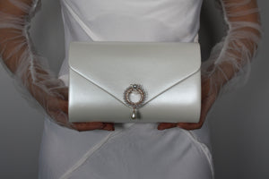 Ivory Wedding Clutch