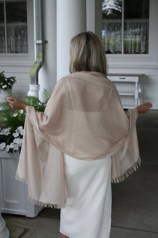 Champagne Sparkle Shawl