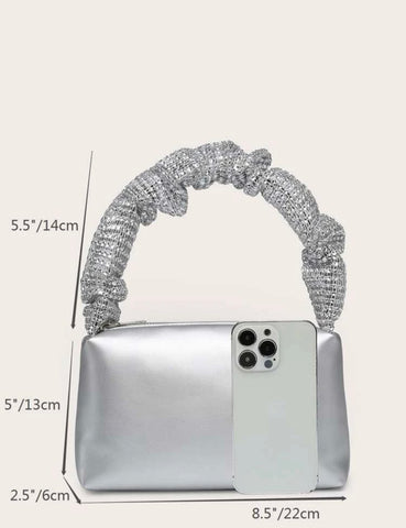 Silver Evening Purse