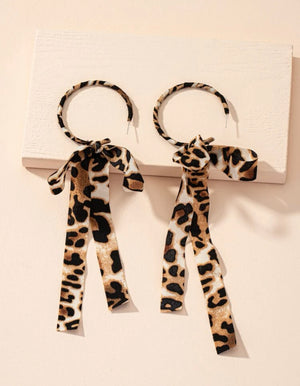 Leopard Earrings