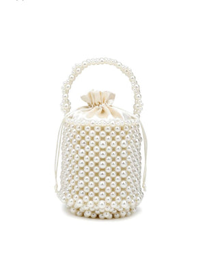 Pearl Bucket Purse