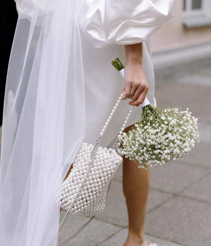 Pearl Wedding Purse