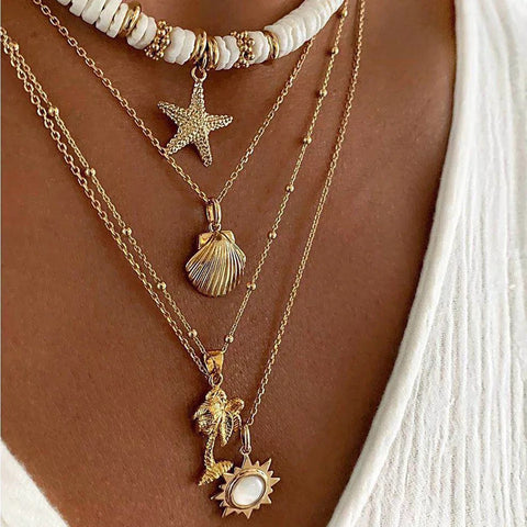 Shell Layering Necklace