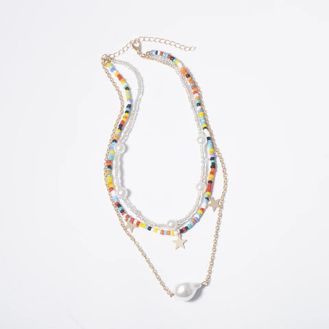 Beaded Layering Necklace