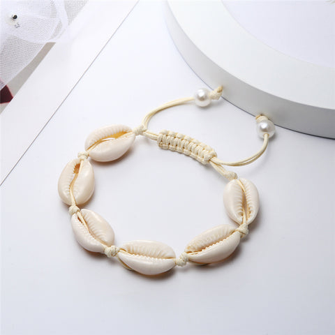Seashell Set of Choker & Bracelet