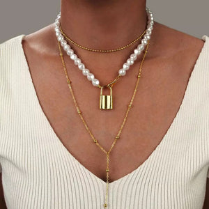 Gold Layering Necklace