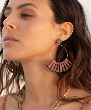 Wood Earrings